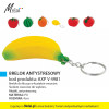 BRELOK ANTYSTRESOWY OWOC/WARZYWO, kod produktu: AXP V 4981. Brelok do kluczy w kształcie owocu lub warzywa. Antystresowy brelok. Do wyboru siedem owoców: cytryna (08), banan (10), pomarańcza (07), pomidor (52), jabłko (53), truskawka (05) i arbuz (06). Rozmiar produktu: średnica 4,5cm x 3cm. Brelok wykonany z materiału PU. Na produkcie wykonujemy dowolny nadruk reklamowy w polu około 5x10mm. Cena orientacyjna bez kosztów nadruku: 3,12zł/szt netto. Zapraszamy! Molai, Kraków ul. Nowohucka 51A  #molaireklama
