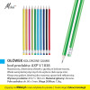 OŁÓWEK (KOLOROWE GUMKI), kod produktu: AXP V 1838. Naostrzony, drewniany ołówek z gumką w kolorze trzonu. Wiele wersji kolorystycznych do wyboru (lub opcja mix). Klasyczny gadżet, idealny jako masowy upominek reklamowy. Wymiar produktu: Ø 0,7 x 18,6 cm. Materiał główny: drewno. Waga 2000szt: 12kg. Na produkcie wykonujemy dowolne znakowanie reklamowe (w polu około 60x5mm). Cena orientacyjna bez kosztów nadruku: 0,35zł/szt. netto. Zapraszamy! www.molai.pl #molaireklama
