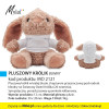 PLUSZOWY KRÓLIK BUNNY, kod produktu: MO 2121. Pluszowy królik w białej bluzie z kapturem przeznaczonej pod nadruk. Idealny na Światowy Dzień Królika (26 września). Sympatyczny, ponadczasowy upominek reklamowy. Wymiar produktu: 12 cm. Materiał główny: plush. Waga 150szt: 9kg. Na produkcie wykonujemy dowolne znakowanie reklamowe (w polu około 30x20mm). Cena orientacyjna bez kosztów nadruku: 24,26zł/szt. netto. Zapraszamy! www.molai.pl #molaireklama