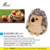 PLUSZOWY JEŻ (SPIKY), kod produktu: HE 762. Uroczy pluszowy jeż, symbol szczęścia rodzinnego. Idealny na dni ekologii oraz obchody Dnia Jeża (10 listopad). Sympatyczny, ponadczasowy upominek reklamowy. Wymiar produktu: 11,5 cm. Materiał główny: plush. Waga 180szt: 10kg. Na produkcie wykonujemy dowolne znakowanie reklamowe (w polu około 40x40mm). Cena orientacyjna bez kosztów nadruku: 11,05zł/szt. netto. Zapraszamy! www.molai.pl #molaireklama