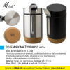 POJEMNIK NA ŻYWNOŚĆ 400ml, kod produktu: V 1218. Termiczny pojemnik na żywność, podwójne ścianki ze stali nierdzewnej. W zestawie praktyczna łyżka (również ze stali nierdzewnej). Modny, korkowy element na dole kubka. Materiał: metal, stal nierdzewna. Rozmiar: Ø8 x 15 cm. Waga 30szt: 11kg. Dostępny w 2 wersjach kolorystycznych: srebrny (32) i czarny (03). Na produkcie wykonujemy dowolne znakowanie reklamowe (w polu: 25x55mm). Cena orientacyjna bez kosztów nadruku: 44,71zł/szt. netto. Zapraszamy! www.molai.pl #molaireklama