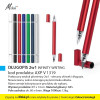 DŁUGOPIS 2w1 (INFINITY WRITING), kod produktu: AXP V 1319. Praktyczny artykuł piśmienny 2w1 - wieczny ołówek i długopis. Nowoczesna, wolno ścierającą się końcówka ołówka. Różne wersje kolorystyczne produktu do wyboru. Wymiar produktu: Ø1 x 14 cm. Materiał główny: ABS. Waga 1000szt: 12kg. Na produkcie wykonujemy dowolne znakowanie reklamowe (w polu około 60x6mm). Cena orientacyjna bez kosztów nadruku: 3,39zł/szt. netto. Zapraszamy! www.molai.pl #molaireklama